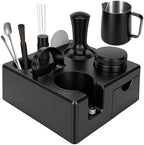 10PCS 51mm Espresso Accessories Kit with Tamping Station & Milk Pitcher by Unknown