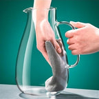 Water Pitcher Household Cold Kettle Heat Resistant Teapot Large Capacity Water Pitcher Glass Water Carafe with Lid for Juice, Milk,Beverages Water Jug(2600ml) - Image 4
