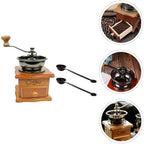 Decorative Hand Bean Hand Crank Coffee Bean Grinder for Vintage Kitchen Decor Espresso Machine - Image 7