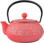 Iwachu 12706 Teapot, Type 5 Cherry Blossom, Silver/S Pink, 1.2 gal (0.65 L), Inner Enamel, Nambu Ironware by Iwachu