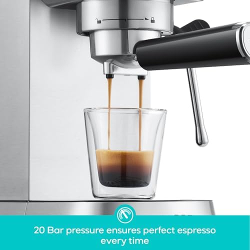 CASABREWS CM5418 Espresso Machine with Tornado Basic Coffee Grinder - Image 4