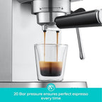 CASABREWS CM5418 Espresso Machine with Tornado Basic Coffee Grinder - Image 4