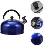 STOBAZA Whistling Tea Kettle Stainless Steel Stove Top Boiling Kettle with Ergonomic Handle for Tea Coffee Water and Daily Home Kitchen Use 2.10 Quart - Image 6