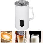 Automatic Milk Frother Handheld Electric Hot Cold Foam Maker Large Capacity Easy Great Family US Plug 110V - Image 7
