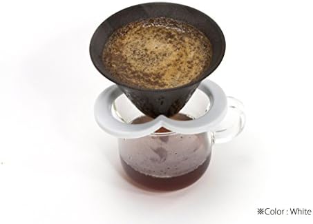 Ceramic Paperless Permanent Coffee Filter/Dripper "Caffe hat"Blue - Image 3
