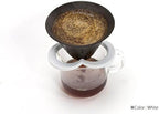 Ceramic Paperless Permanent Coffee Filter/Dripper "Caffe hat"Blue - Image 3