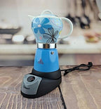 UNIWARE 6 Cup Professional Electric Espresso/Moka Coffee Maker (Blue) by UWUNIWARETHENAMEYOUTRUST