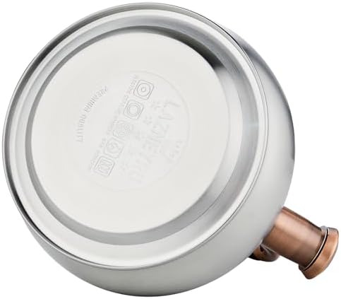 Tea Kettle Stovetop Whistling Kettle Teapot, 3Quart Tea Pot Stainless Steel Teakettle for Stove Top with Heat Proof Ergonomic Handle - Image 6