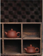 Tea Pots For Loose Tea Chinese Creative Purple Sand Kettle Chinese Tea Ceremony Supplies Loose Tea Teapot Multifunctional Ceramic Teapot Retro Tea Teapot Tea Infuser Pot(110ml teapot) - Image 4