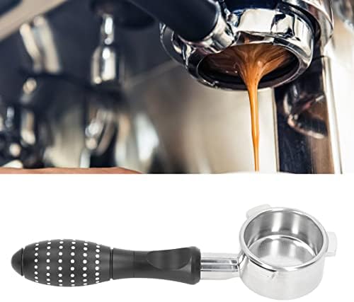 54mm Coffee Bottomless Portafilter for Breville 8 Series (Black) - Image 3