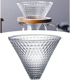 Coffee Filters Pour Over Coffee Dripper Filter Cone 1-2 Cup Reusable Filters Pour Maker Set Ceramic - Image 5