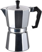 J&V TEXTILES Stovetop Espresso and Coffee Maker, Moka Pot for Classic Italian and Cuban Café Brewing, Cafeteria, (12-Cup) by JVTextiles