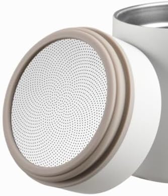 OUTPEAK Neo Auto Vacuum Coffee Canister 500ml Lid Pearl White by OUTPEAK