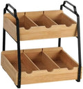 Tea Bag Organizer Versatile Sugar Packet Chest for Pantry Kitchen Countertop by MYCENSE