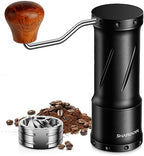 SHARDOR Professional Manual Coffee Bean Grinder with 420 High-Strength Stainless Steel Conical Burr, Hand Coffee Grinder with Ultra-granular Adjustment, Enhanced Stability with Wider 1.06oz Chamber by Shardor