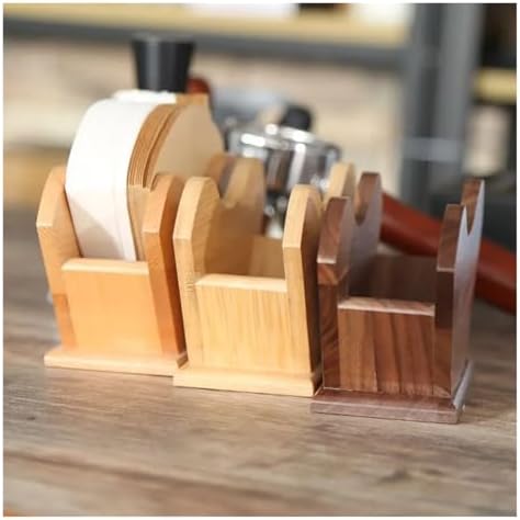 Wooden Coffee Filter Paper Holder Storage(Beechwood) - Image 4