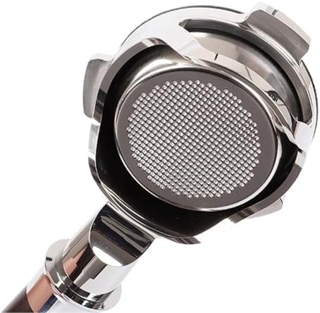 54mm Stainless Steel Espresso Naked Bottomless Portafilter，Compatible For Breville，820/840/870/875/880/450/550 Barista Replacement Accessory(Aluminium blue) - Image 4