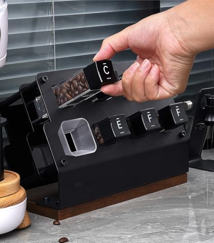 Compatible for IKAPE Coffee Bean Cellar Tubes V2, 6-Tube Single Dose Storage with Exhaust Valve - Image 4