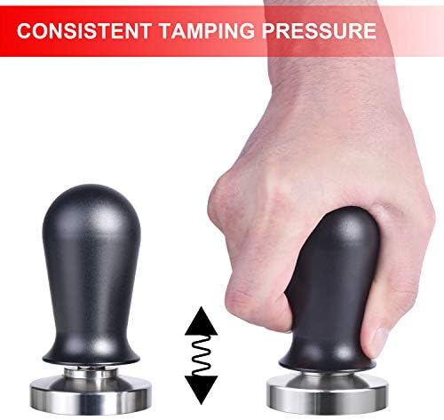MATOW 53mm Spring Loaded Calibrated Espresso Tamper Fits 54mm Portafilters - Image 4