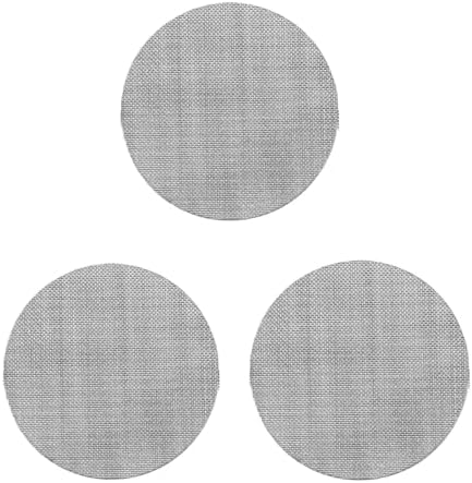 51/53/58mm Stainless Steel Espresso Puck Screen Reusable Coffee Filter Mesh, 1.7mm Thick For E61 & Home Espresso Machines(Combo 3pcs) by Unknown