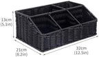 Snack Organizer for Countertop, snack basket, Food storage box, 5 Compartment Containers, Pantry Organizer for Chips, Popcorn, Candy, Pretzels - Image 7
