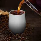 Insulated Wine Tumblers with Lid 12 oz Stainless Steel Cups Set of 2 - Image 5