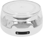Bewinner Electric Mug Warmer Coaster 4 Heat Settings Beverage Heating Plate Silent Operation with Night Light for Home Office Desk White - Image 2