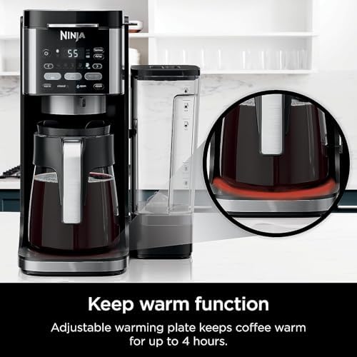 Ninja (Refurbished) Drip Coffee Maker | DualBrew Pro Hot & Iced Coffee | Compatible with K-Cup Pods | 3 Brew Styles (Classic, Rich, & Iced) | 60oz Removable Reservoir & Dishwasher Safe | (Renewed) - Image 5