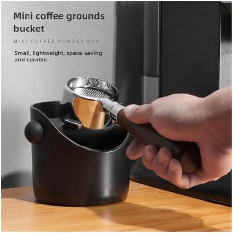 Coffee Knock Box Espresso Grounds Container Anti Slip Plastic - Image 3