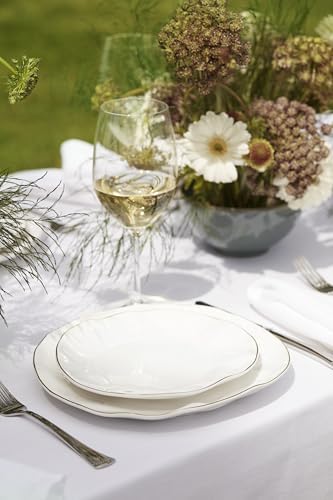 Lenox Blue Bay White Porcelain 12-Piece Dinnerware Set for 4 - Image 5