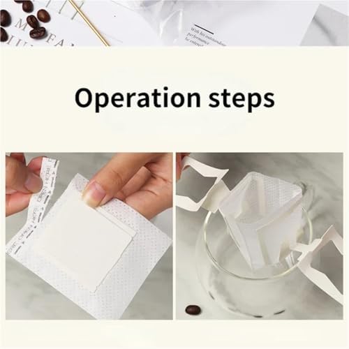 300 Pcs Paper-Made Disposable Brew Accessory Coffee Drip Filter Bags - Image 4