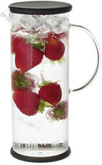 FORLIFE LUCENT Glass Iced Tea Jug with Capsule Infuser, 48-Ounce, Charcoal - Image 6