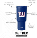 Simple Modern New York Giants Tumbler with Flip Lid, Straw 30oz | NFL - Image 2