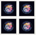 CafePress My Little Pony Hanging With My Ponies Tumbled Stone - Set of 4 Coasters Set of 4 by CafePress