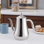 SANQIAHOME Stainless Steel Teapot with Infuser Silver 58Oz - Image 4