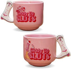 Boxer Gifts Giddy Up Sluts Novelty Espresso Cups - Cowgirl Gifts for Women - Country Themed Stuff - Funny Friend Gift by Unknown
