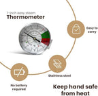 Rattleware 7 Inch Easy Steam Thermometer Milk Frothing Barista Pack of 2 - Image 2