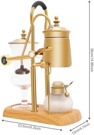 Balance Siphon Coffee Maker, 13.53Oz Coffee Brewer, Gravity Coffee Maker - Image 2