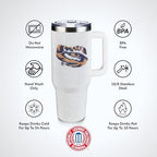 The Memory Company Officially Licensed 40oz White Bling Game Day Tumbler, Louisiana State University - Image 4