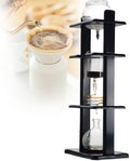 1000ml Cold Brew Drip Tower, Glass Coffee Dripper Maker, Slow Drip Japanese Cold Brew Maker, Detachable Glass Cold Brew Maker with Reusable Drip Filter, Coffee Lover by ZXSYYDS