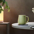 Ui+ Self-Heating Mug Set – Verde Green | 18 fl oz / 532 mL Ceramic Coffee & Tea Mug Set with Heating Pad - Image 4