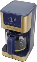 West Bend Timeless 12-Cup Programmable Coffee Maker with Brew Strength Selector for Hot and Iced Coffee, Includes 1-4 Cup Brew Option and Permanent Filter - Image 5