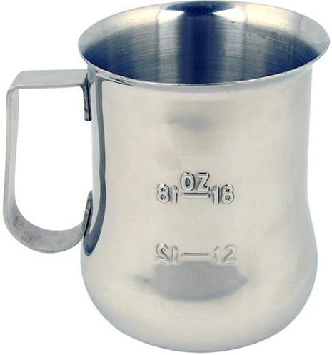 Thunder Group SLMP0024 Espresso Milk Pitcher with Measuring Scale, 24-Ounce by Thunder Group by Unknown