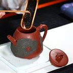 Tea Pots For Loose Tea Handmade Purple Clay Pot Home Tea Room Party Tea Kettle Office Lounge Afternoon Tea Tea Set Tea Infuser Pot - Image 7