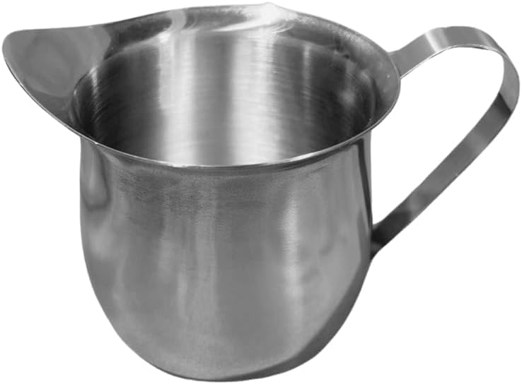 Rattleware 8oz Brew Pitcher Stainless Steel Milk Frothing Pitcher, Set of 6 - Image 3
