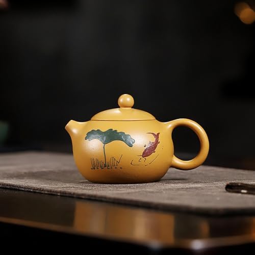 Tea Pots For Loose Tea 180ML Classic Tea Pot Purple Clay Teapots Ore Kettle Hole Filter Handmade Tea Set Chinese Teapot Tea Infuser Pot - Image 2