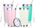 DIW 20oz Insulated Tumbler Bulk Travel Coffee Mug with Lid(Mixed-2,4 Pack) by DIWsojournlife