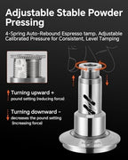 Force Espresso Tamper 53.3mm in Gift Box, All Stainless Steel, Silver - Image 3