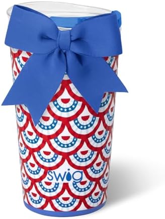 Swig Life 24oz Insulated Party Cup with EZ Slider Lid, Liberty Belle by SwigLife