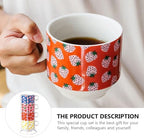 Uonlytech Stackable Ceramic Mug Set with Iron Stand, 200ml, 4 Piece - Image 5